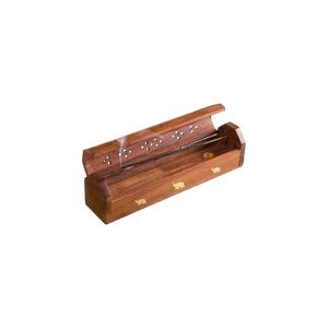 Quemador de Incienso de Sándalo Indio Hecho a Mano con Tallados de Animales, Incienso en Barra, Uso Aromático, Fragancia para el Hogar en Todas las Estaciones, Meditación, Yoga - Product Image 3