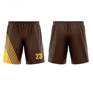 Pantalones Cortos de Fútbol de Poliéster Sublimados Personalizados, de Secado Rápido y Transpirables, con Diseño Personalizado y Nombre del Equipo - Product Image 1