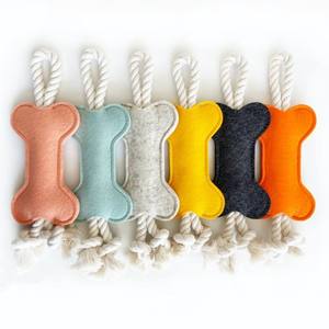 Jouets à mâcher pour animaux de compagnie, brosse à dents, corde à nœuds pour l'entraînement des chiots, jouet à mâcher en forme d'os, brosse à dents pour chien, jouets à tirer pour chien - Product Image 5