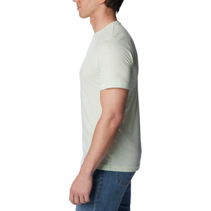 Camiseta de manga corta con cuello redondo para hombre, 100% algodón, corte regular, informal, de color liso, tejido de punto jersey. - Product Image 3
