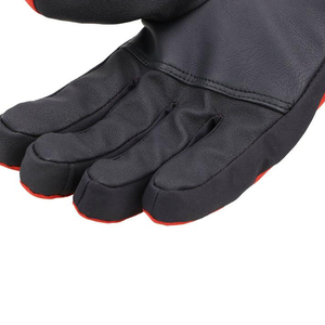 Gants de ski chauffants imperméables pour l'hiver, gants de ski en cuir coupe-vent pour l'extérieur, gants de ski d'hiver de haute qualité avec logo personnalisé - Product Image 4