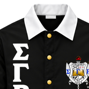 Chaqueta Cortavientos Ligera Personalizada de la Hermandad Griega Sigma Gamma Rho para Mujer, Ropa Deportiva Casual para Exteriores, Venta al Por Mayor - Product Image 3
