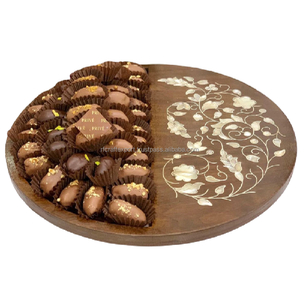 Nouveau Design Home Hotel Restaurant Plateau de Service au Chocolat avec Plateau à Chocolat de Forme Ronde de Meilleure Qualité par RF Crafts - Product Image 6