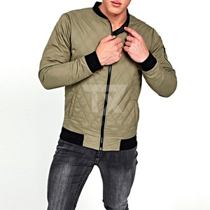 Chaquetas Bomber con Cremallera Transpirables de Invierno de Alta Calidad con Logotipo y Diseño Personalizados, Múltiples Colores para Hombre, Estilo Urbano - Product Image 1