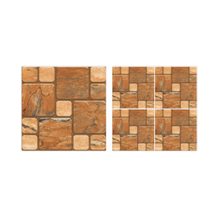 Qualité supérieure de qualité 400x400mm anti-dérapant extérieur en céramique 40x40 cm revêtement de sol aspect pierre 12mm extérieur voiture porcelaine carreaux de stationnement - Product Image 2