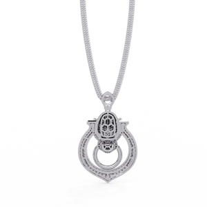 Colgante de Mariposa de Plata 925 con Diamantes de Laboratorio, Collar Personalizado con Gemas Coloridas, Joyería de Lujo, Fabricación al por Mayor OEM ODM - Product Image 6
