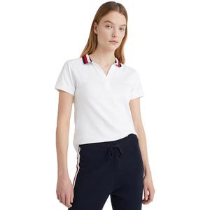 Camiseta polo extragrande para mujer al por mayor, fabricante de camisetas polo ajustadas para mujer, camiseta polo de diseño personalizado para mujer, bambú sostenible - Product Image 1
