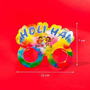 Gafas de Papel Ecológicas Coloridas y Ajustables para Holi, Accesorios para Fotos, Decoración, Celebraciones Divertidas, Venta al Por Mayor OEM - Product Image 5