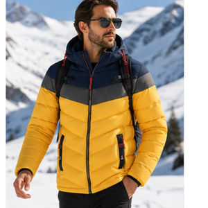 Veste polaire légère pour hommes imperméable et décontractée pour l'hiver avec emballage personnalisé Vente en gros - Product Image 5