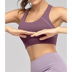 Soutien-gorge de sport pour femme, nouveau style et design, coupe confortable, avec logo personnalisé, respirant, pour la gym et l'entraînement, vêtements de fitness. - Product Image 3