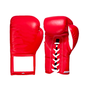 Guantes de Muay Thai MMA al por mayor OEM, guantes de Taekwondo de medio dedo para entrenamiento de combate, ligeros, de cuero vacuno auténtico y PU - Product Image 2