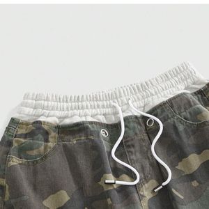 Pantalones Vaqueros Cargo de Camuflaje Personalizados para Mujer, Cintura Alta, Pierna Ancha, Estilo Urbano, Fabricante Mayorista OEM ODM - Product Image 5