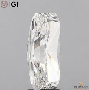 IGI Certified 4,50 CT Radiant Shape Lab Grown Diamond 12,0mm F Color VS1 Claridad la pieza central perfecta para su joyería de ensueño - Product Image 4