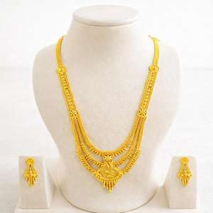 Parure de bijoux Dubai Box Chain plaqué or - Product Image 3