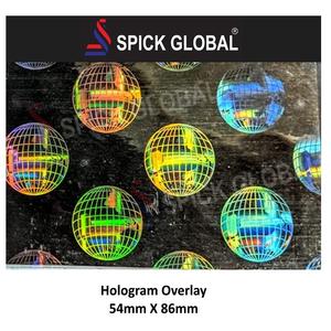 Holograma de Seguridad Transparente Personalizado por el Fabricante, Anti-Falsificación, Recubrimiento Holográfico Transparente, Vinilo Adhesivo PET con Efecto Arcoíris - Product Image 1