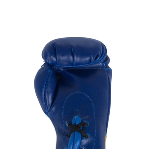 Porte-clés mini gants de boxe en cuir, pendentif bleu, souvenir, cadeau pour les fans de boxe - Product Image 4