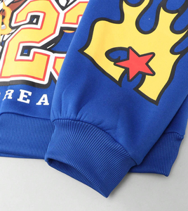 Sweat-shirt à capuche unisexe surdimensionné Ring-Mode Gears avec logo frontal, en molleton de coton imprimé DTG, design personnalisé, 100% coton, streetwear - Product Image 5