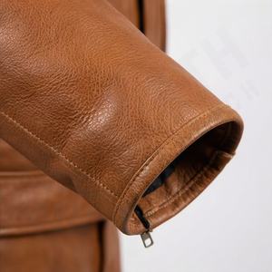 Veste de moto en cuir véritable pour homme de qualité supérieure, nouvelle arrivée, vestes de moto d'hiver, protections amovibles, personnalisables - Product Image 6