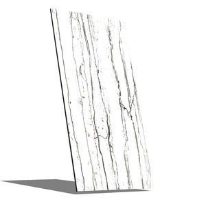 Dalles de sol modernes en porcelaine de grand format, brique réfractaire, gris, 600x1200mm, finition mate fine, carreaux d'intérieur antidérapants - Product Image 2