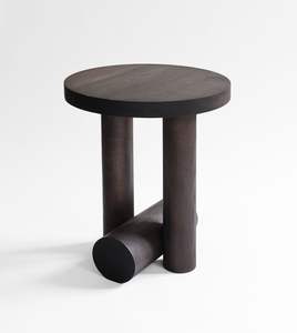 Elegante Mesa Auxiliar de Madera Contemporánea con Diseño Práctico, Acabado Natural y Estilo Atractivo para el Hogar - Product Image 1