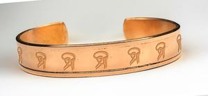 Indian Supplier Metal Crafts Fashion Jewelry <b>Bracelets</b> Copper Piece <b>Healing</b> Chakra <b>Bracelet</b> for Girls Gifting Use From India - Product Image 2