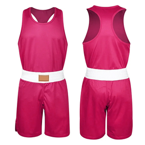 Conjunto de uniforme de boxeo de poliéster con logotipo personalizado para competición, equipo de entrenamiento avanzado, uniformes de kick boxing - Product Image 1