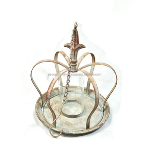 Home Decorative Geometric <b>Candle</b> <b>Holder</b> <b>Gold</b> Wire Iron <b>Candle</b> Lantern <b>Holder</b> - Product Image 2