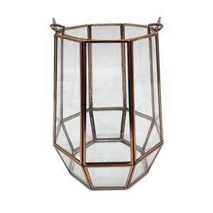 Lanterne décorative blanche et dorée, très vendue, pour la maison, les villas, éclairage au sol et sur table, porte-bougie. - Product Image 6