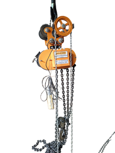 1 TON 5 TON Heavy Duty Electric Chain <b>Hoist</b> Trolley with Metal Construction for Industrial Material Handling-INOVIC CRM - Product Image 3