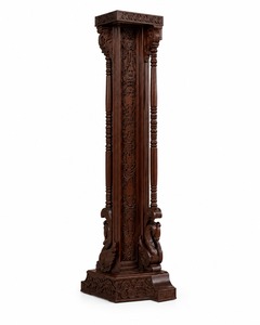 Balançoire Jhula Traditionnelle en Bois pour Salon, en Teck Premium, Robuste, Vintage, avec Chaînes Professionnelles en Laiton et Coussin - Product Image 5