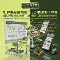 Logiciel de création de mini-sites web Ali Baba pour la développement d'applications mobiles Android iOS, logiciel de conception de sites web CMS, conception de sites web AI e-commerce