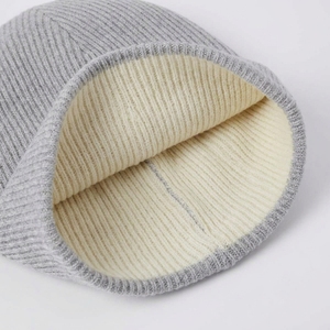 Bonnet d'hiver personnalisé par le fabricant, de haute qualité, confortable, tricoté, chaud - Product Image 5