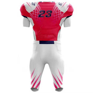 ชุดทีมอเมริกันฟุตบอลคุณภาพสูง สีตามสั่ง ชุดอเมริกันฟุตบอล โพลีเอสเตอร์ 100% - Product Image 6