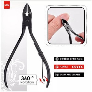 Ensemble complet de soins des ongles, kit de manucure avec coupe-ongles de précision, coupe-cuticules et accessoires de toilettage, kit de manucure de voyage haut de gamme - Product Image 6