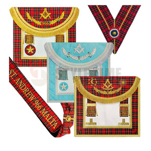 Accesorios de Regalia Masónica Premium con Bordados Finos, Elegante Regalia Masónica para Participar en Eventos - Product Image 5
