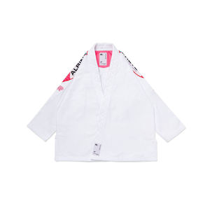 Uniforme de Jiu Jitsu Blanco Elástico, Duradero, Cómodo, Ligero y Transpirable, 100% Algodón, Tela de 500g, Personalizable, Modelo 2026 - Product Image 1