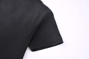 Camiseta de manga corta para hombre, 270g, estilo lavado y desgastado, estilo urbano, holgada, informal y elegante. - Product Image 5