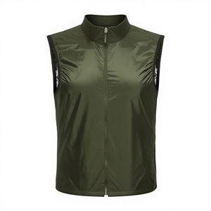 Gilet de cyclisme 4 saisons 2026 personnalisé avec logo, léger, respirant, sans coutures, grande taille, réfléchissant et coupe-vent pour hommes et femmes - Product Image 1