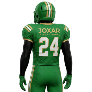 Uniforme de Fútbol Americano Personalizado para Escuelas Secundarias y Uniforme de Fútbol Americano Personalizado para Adultos Disponible en Múltiples Colores - Product Image 2