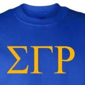 เสื้อสเวตเชิ้ตคอกลม Sigma Gamma Rho ลายตัวอักษร ดีไซน์กรีกสุดฮิต ผลิตตามสั่งสำหรับชมรมนักศึกษา เสื้อฟลีซลำลอง สไตล์สตรีทแวร์สำหรับวิทยาลัย - Product Image 3