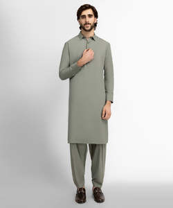 Ensemble Salwar Kameez et Kurta en Coton pour Hommes - Dernier Design 2026 Shalwar Kameez Moderne Haute Qualité OEM ODM Prix de Gros Nouveaux Styles - Product Image 3