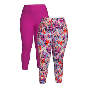 OEM diseño personalizado de alta calidad pantalones ajustados de las mujeres sublimación impresa mallas de las señoras jóvenes ropa de calle de invierno plana BD - Product Image 1