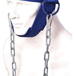 Arnés de Cabeza Ajustable para Levantamiento de Pesas, Cinturón de Ejercicio para Fortalecer el Cuello, Correa de Fitness, Nuevo Arnés de Cabeza de Cuero de Alta Calidad al por Mayor - Product Image 3