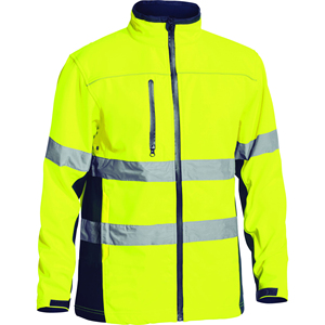 <b>High</b> Quality Hi Viz Safety <b>Softshell</b> <b>Jackets</b> Custom Designed New Collection Nylon Material Wholesale Price OEM ODM - Product Image 1