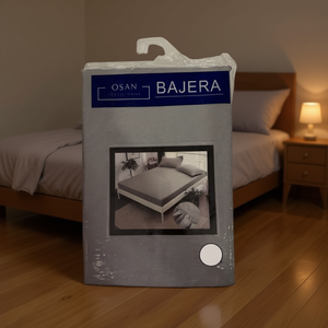 BAJERA 150CM - Sábana Ajustable Lisa con Volante para Cama - Product Image 2