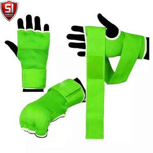 ผ้าพันมือเจลสำหรับชกมวย MMA พร้อมโลโก้สั่งทำ คุณภาพสูง บุเจลอย่างดี พร้อมผ้าพันมือ - Product Image 4