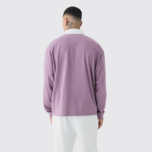 Camiseta de Hombre de Color Sólido, Personalizada, Bordada, Estampada en Serigrafía, de Algodón Transpirable y Ecológico, al por Mayor - Product Image 2