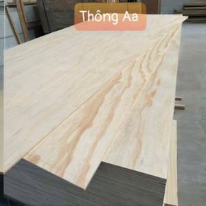 Contrachapado de Pino de 9-12-15-18 mm, Doble Cara, Decorativo, Impermeable, Núcleo de Pino Importado de EE. UU., E0, Interior, A2, para Construcción de Muebles - Product Image 1