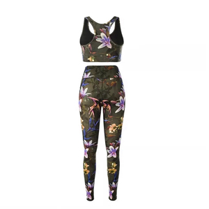 Conjunto de Yoga para Mujer, Diseño Personalizado, Corto, Sólido, Informal, Transpirable, Gran Venta - Product Image 4