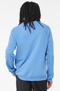 Sudadera Unisex Azul con Mangas Raglán, Cuello Redondo, Tejido Francés, Resistente al Viento, Tie-Dye, 100% Algodón, Corte Regular - Product Image 4